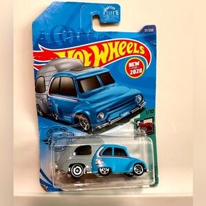 2020 Hot Wheels Tooned 1/10 RV There Yet 37/250 Blue NIP